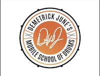 demerick june's mobile school of drums logo